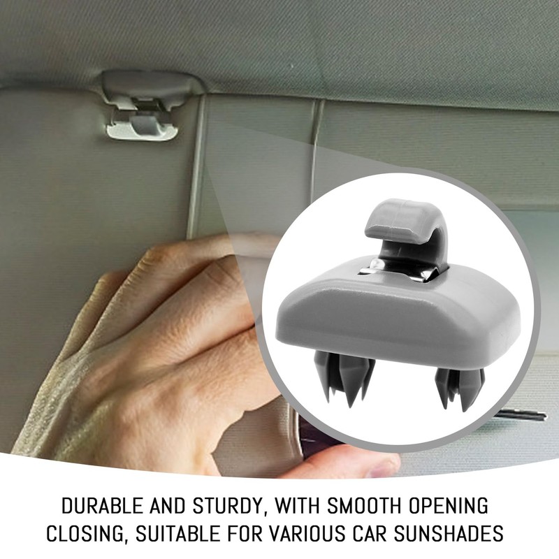 4 pieces car visor hooks, car visor holder, car accessories,
