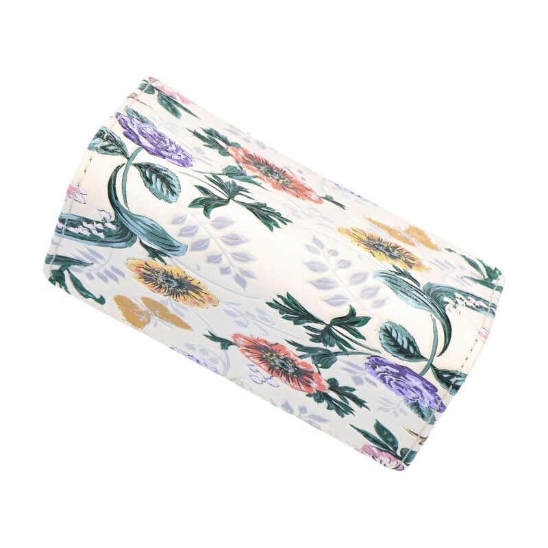 Asakusa Bunko Yuzen Dyeing Card Case, Business Card Holder, Garden,