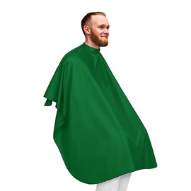 Sicheres grünes Umhang, Haarschnittumhang in voller Länge, 125 x 145 cm gelb, Friseurumhang, leichter Friseurumhang