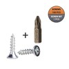 Zinc Plated Steel Wood Screws 3.5 x 15mm Pozi Drive