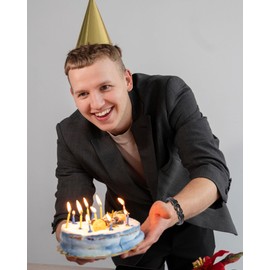 BOCHOI 19th Birthday Gifts for Him, 19 Year Old Birthday Bracelet Birth Gift Ideas for Him Son Grandson Nephew