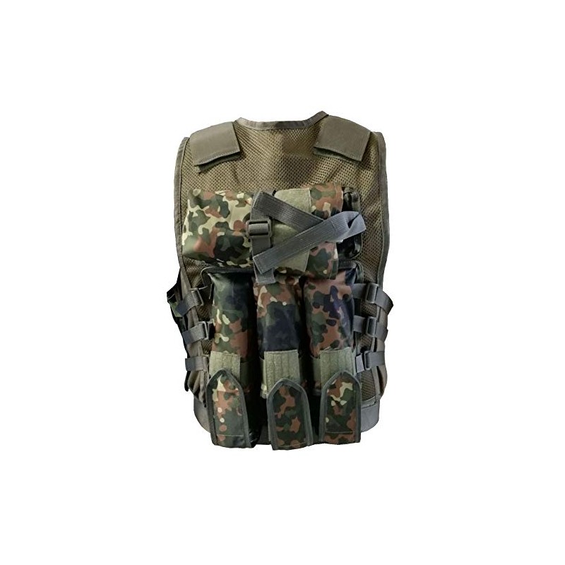 IDP Paintball Tactical Vest 9 Pods HP Magfed Camouflage