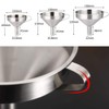 Funnel Funnel, Stainless Steel Funnel, Wide Mouth Funnel, Funnel, Filter,