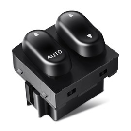 JALIAMTE XL3Z14529AA Master Power Window Switch Driver Side Compatible with 1999-2002 Ford F-150, Fit for 1999 Ford F250, Fit for 2001-2002 Ford Lobo 2-Door Pickup Cab