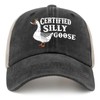 Funny Goose Hat Certified Silly Goose Hat Trucker Hat Men