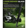 HQPASFY AB4200D Mower Blade Set of 2, 21" Mulch Lawn