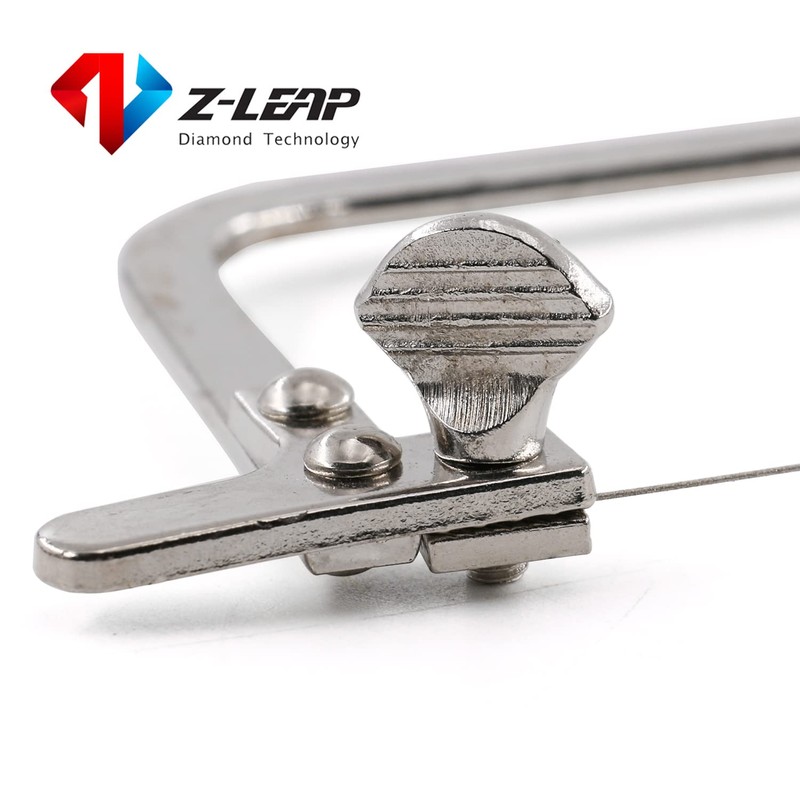 Z-LEAP 1PC Wire Saw Frame Coping Saw Steel Frame with