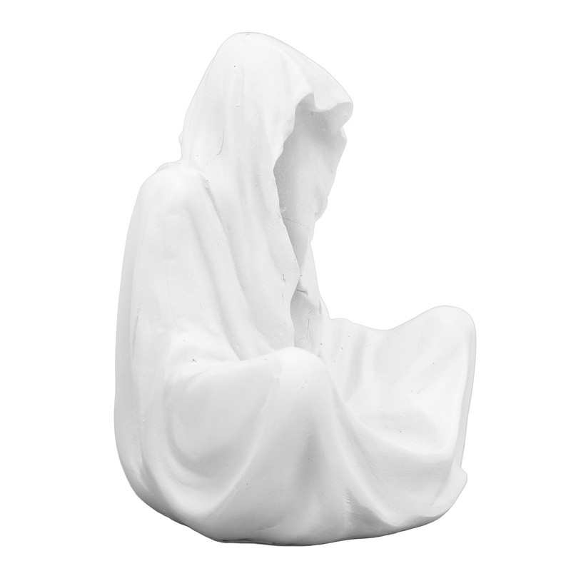 Ghost Wizard Candle Holder Ghost Figurines Scary Statue Festival Party