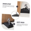 TEHAUX 2pcs Home Door Wedge Stopper Large Door Draft Stopper