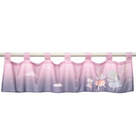 Bedtime Originals Tiny Dancer Ballet Animals Window Valance - Pink/Purple