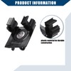 Hihaha No.34406854898 Parking Brake Cable Clip Retainer 1Pcs Black