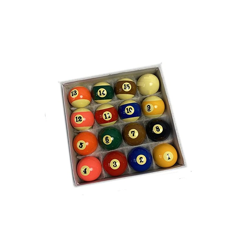 Billiard Ball Set of 16 Rotation Nine Ball Billiard Ball
