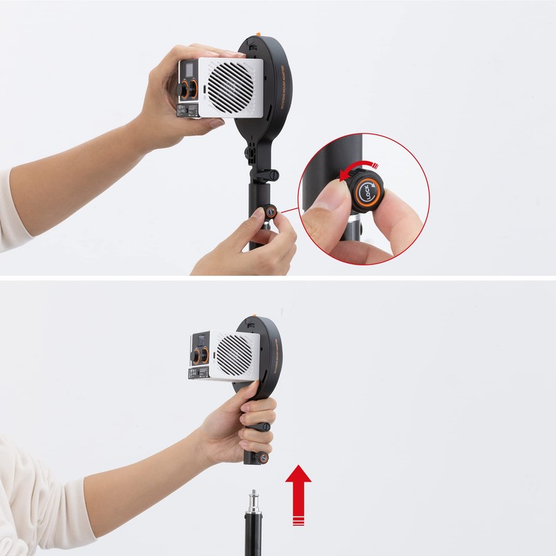 ZHIYUN Adapter A for G60 Video Light from Bowens Mount