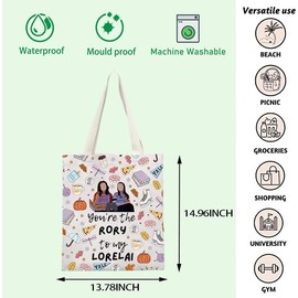 You're The Rory To My Lorelai Gilmore Aesthetic Girls Inspire Tote Bag Best Friend Gift Rory& Lorelai Fan Gift (Rory Lorelai CA)