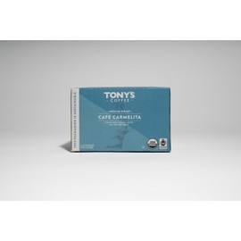 Tony's Coffee Cafe Carmelita Medium Roast Coffee Single Serve Capsules, 10 ct