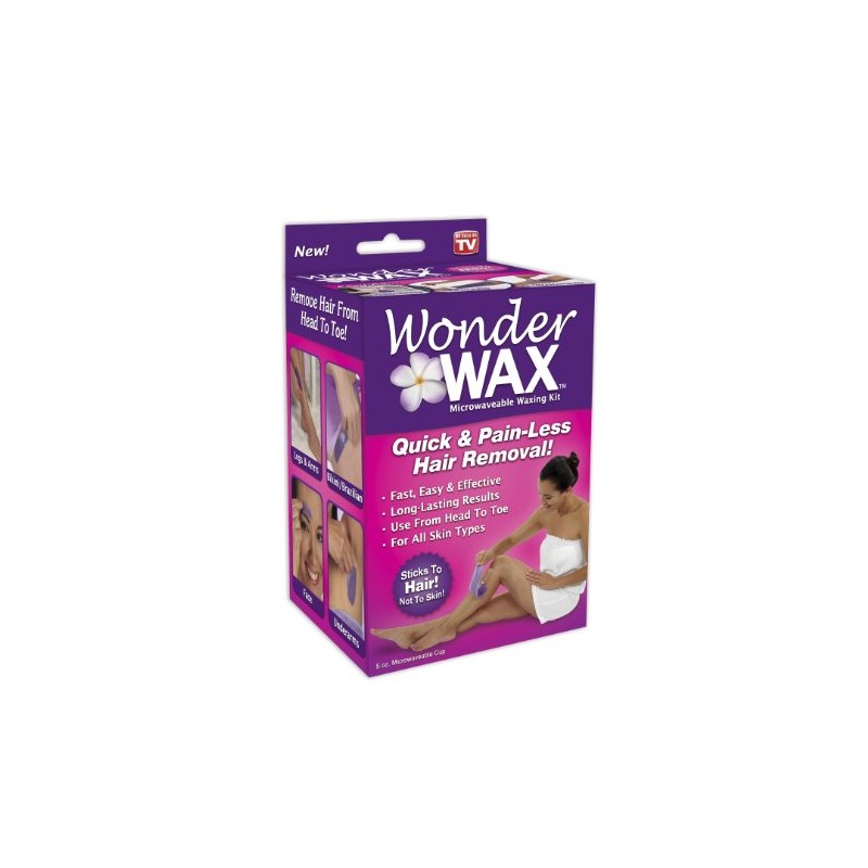 Wonder Wax Hair Removal Wax, 5 Ounce
