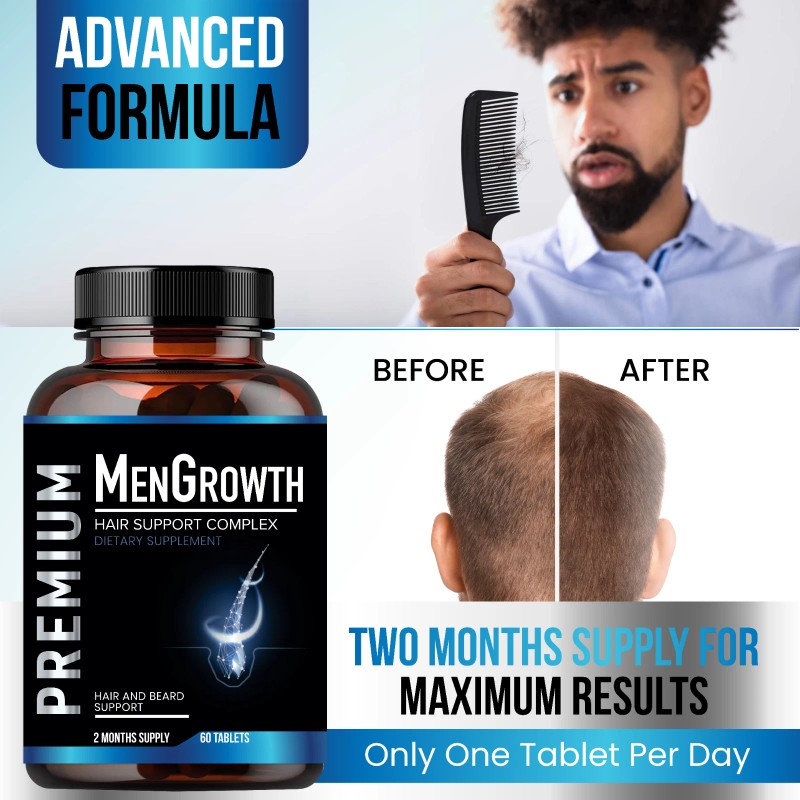 NutraPro Mens Hair Growth-Hair Vitamins For Men. Anti Hair Loss
