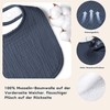 Susurration Baby Muslin Bibs Baby Soft Adjustable Square Drool Bibs