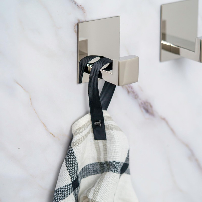 Sew On Towel Hangers, 24 Pieces 180 x 12 mm