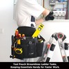 MELOTOUGH Electrician Tool Pouch with Belt,Tool Bag,Tool Pouch with Belt