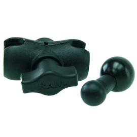 BuyBits 1 inch (25mm) to 17mm Adapter fits Motorcycle Mounts to Garmin Nuvi SatNav Holders/Cradles