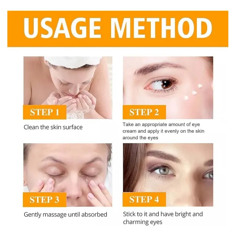 Crema Para Ojos Papa Feel 5d Peptide, Gel Reafirmante Antiar