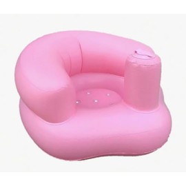 ALIVE INTENSITY Inflatable Baby Seat with Built-in Air Pump – Perfect for Babies 3 Months & Up! Comfortable Floor Chair for Sitting and Learning. (Blue)