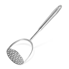 Potato Masher Stainless Steel,14Inch Long handle Potato Smasher, Mashed Potatoes Masher Kitchen Tool for Avocado,Potatoes, Beans, Vegetables, Large Heavy Duty Metal Mashing Utensil
