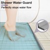Hzetuu Shower Threshold Water Dam Barrier - Versatile, Silicone Shower