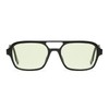OSAGAMA Vintage Square Sunglasses for Women Men 70s Small Glasses