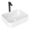Lordear Bathroom Vessel Sink With Faucet Combo 19 x15 Inch