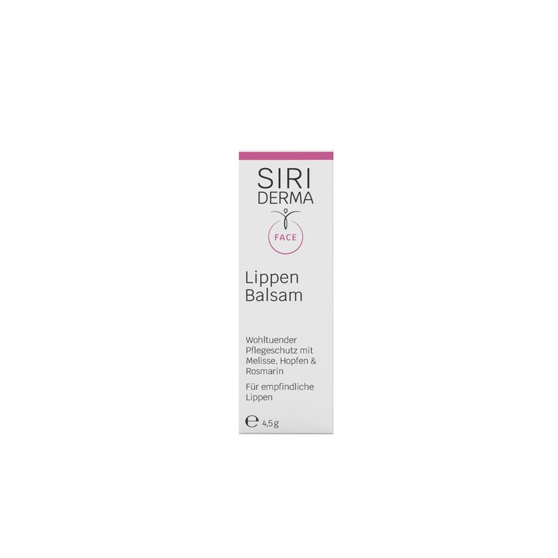 SIRIDERMA Lip Balm | Antibacterial | 4.5 g | Protective