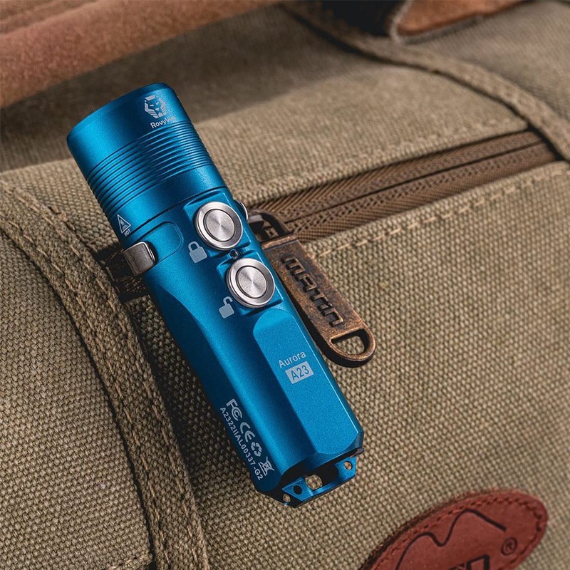 RovyVon Aurora A23 1000 Lumens Magnet Keychain Flashlight, USB C