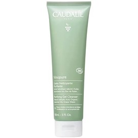 Caudalie Vinopure Gel de Limpieza Purificante, Limpiador Facial Piel Grasa para Poros con Ácido Salicílico Natural - 150 mL