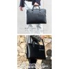 [FashionBerry] ブラック メンズ ビジネスバッグ ブリーフケース トート ショルダー 軽量 大きめ B4