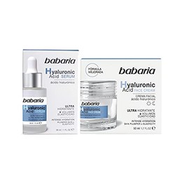 Babaria Crema  Serum de cido Hialurnico Babaria Ultra Hidratante Aporta Volumen y Elasticidad 50ml  30ml