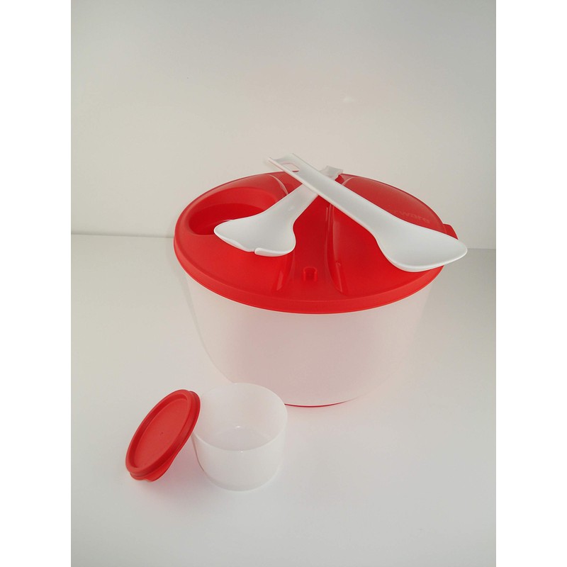 TUPPERWARE Salad & Go Cutlery + Container To Go Picnic