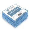 Microfibre Polishing Cloths x 5-350gsm, 40cm x 40cm, Car Cleaning,
