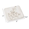 HOME PALETTE Botanical Coasters for Drinks Set of 4, 4.02