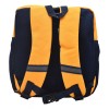 Lluvia Mochila Robot Naranja Porta Credencial Azul Mini Backpack Estampado