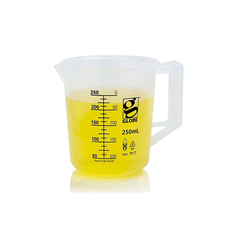 Globe Scientific 3654-250 Diamond Essentials PP Griffin Style Low Form