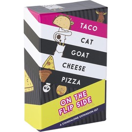 Dolphin Hat Games Taco Cat Goat Cheese Pizza On The Flip Side – Standalone Expansion Set for The P