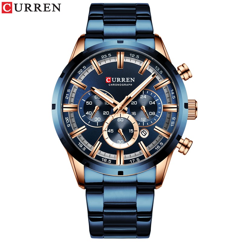 CURREN 8355 Luxury Classic Business Quartz Men Watch 3ATM Waterproof