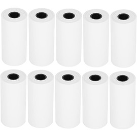 CYTGOUPER 10 Rolls 57x 25 mm Thermal Paper,Tonerless Camera Refill Paper,Without BPA Mini Printer Paper for Cash Registers Thermal Printers Cameras Labeling Machines