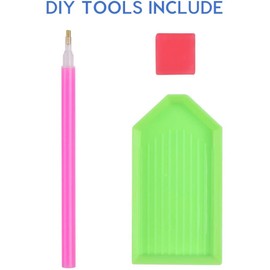 Betepefet DIY 5D Diamond Art Kits Painting for Adults Flower Grey and Yellow Butterfly Floral Faith Hope Love Quotes Inspirational (3) 30x40cm/11.7x15.8inches