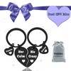 Funny Anniversary Keyring Couple Keyring Her Calm His Crazy Keyring