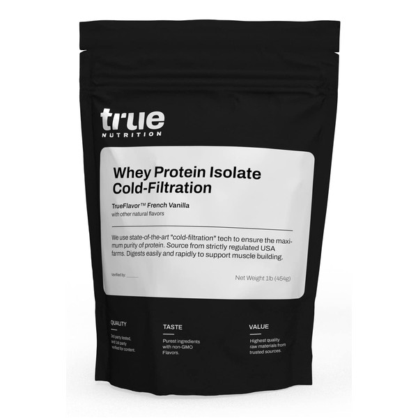 True Nutrition Vanilla Whey Protein Isolate Cold-Filtration - 100% Whey