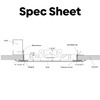 Best 10.5” x 12” Magnetic Wall Access Panel with Adjustable