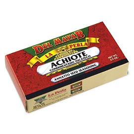 Savory Spice La Perla del Mayab Achiote Paste - Annatto Seed Seasoning (Net: 3.5 oz)
