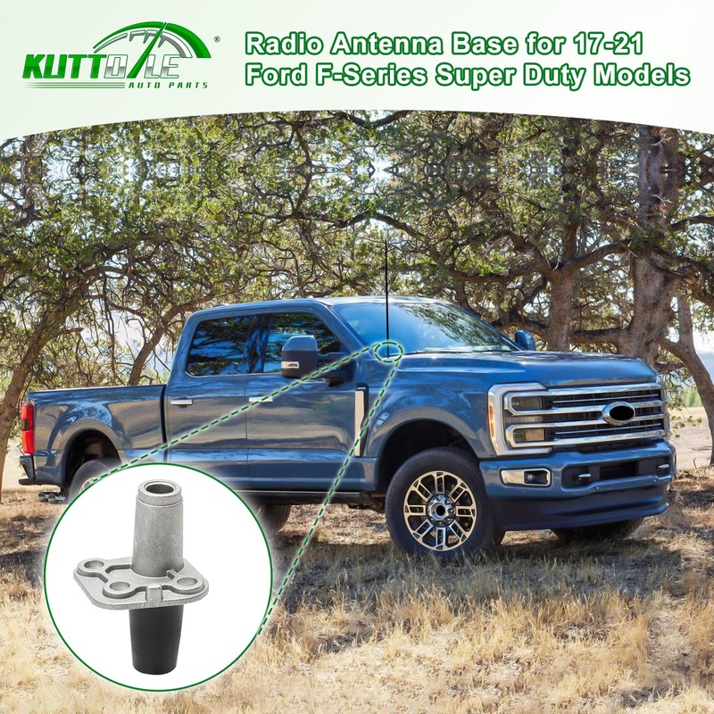 KUTTOLE Radio Antenna Base Mount Fit for Ford F-250 F-350